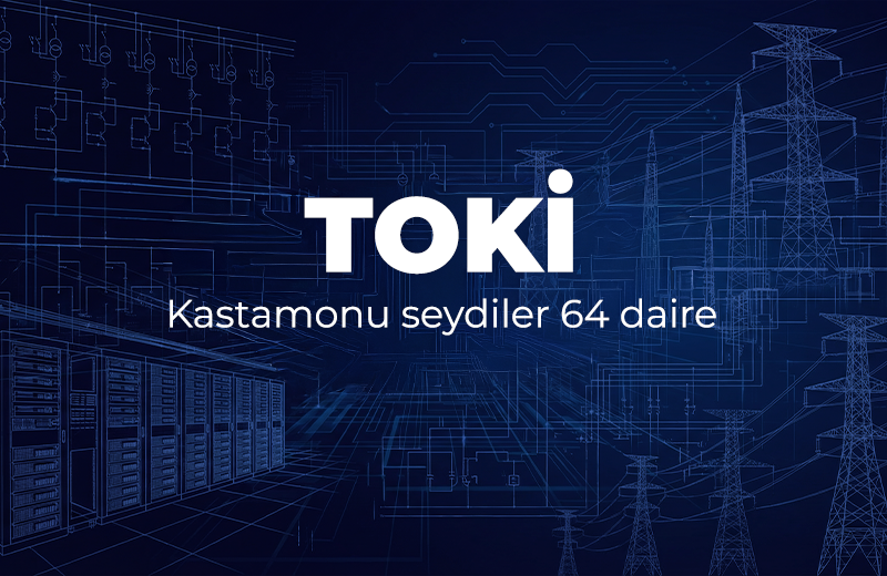 Kastamonu Seydiler TOKİ Konutları – 64 Daire